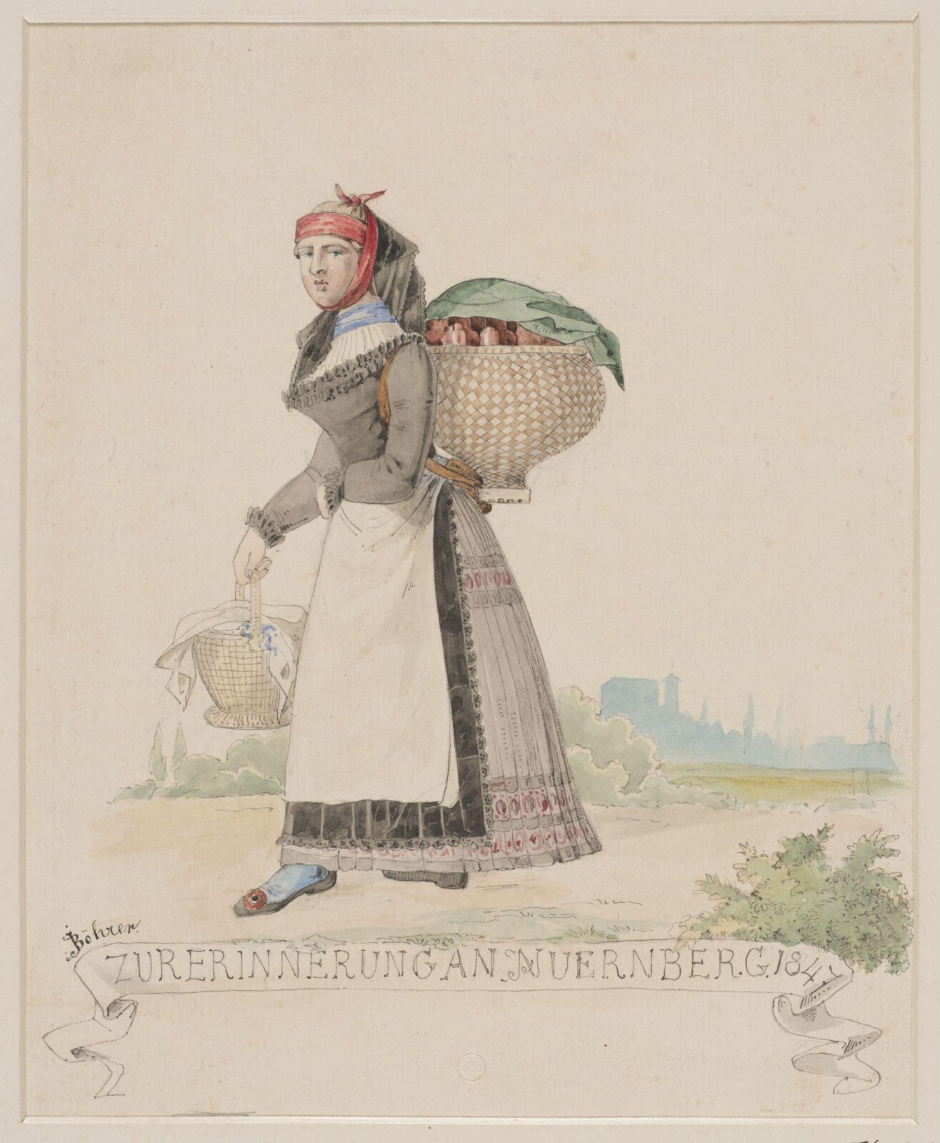 Zurerinnerung an Nuernberg, 1847