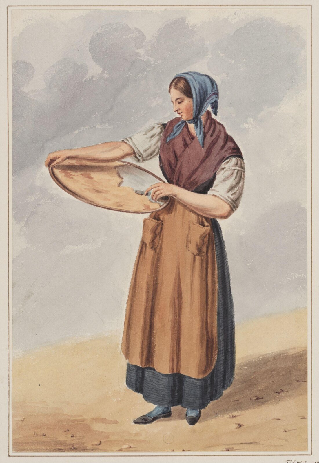Neapolitan Cake Seller, c. 18th century - mid 19th century