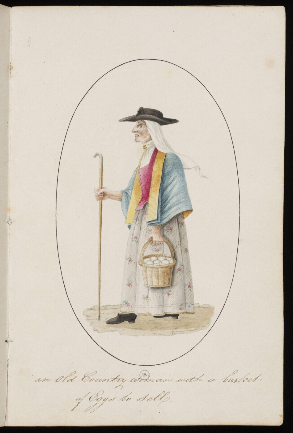 Unknown, Costume of Madeira, 1805