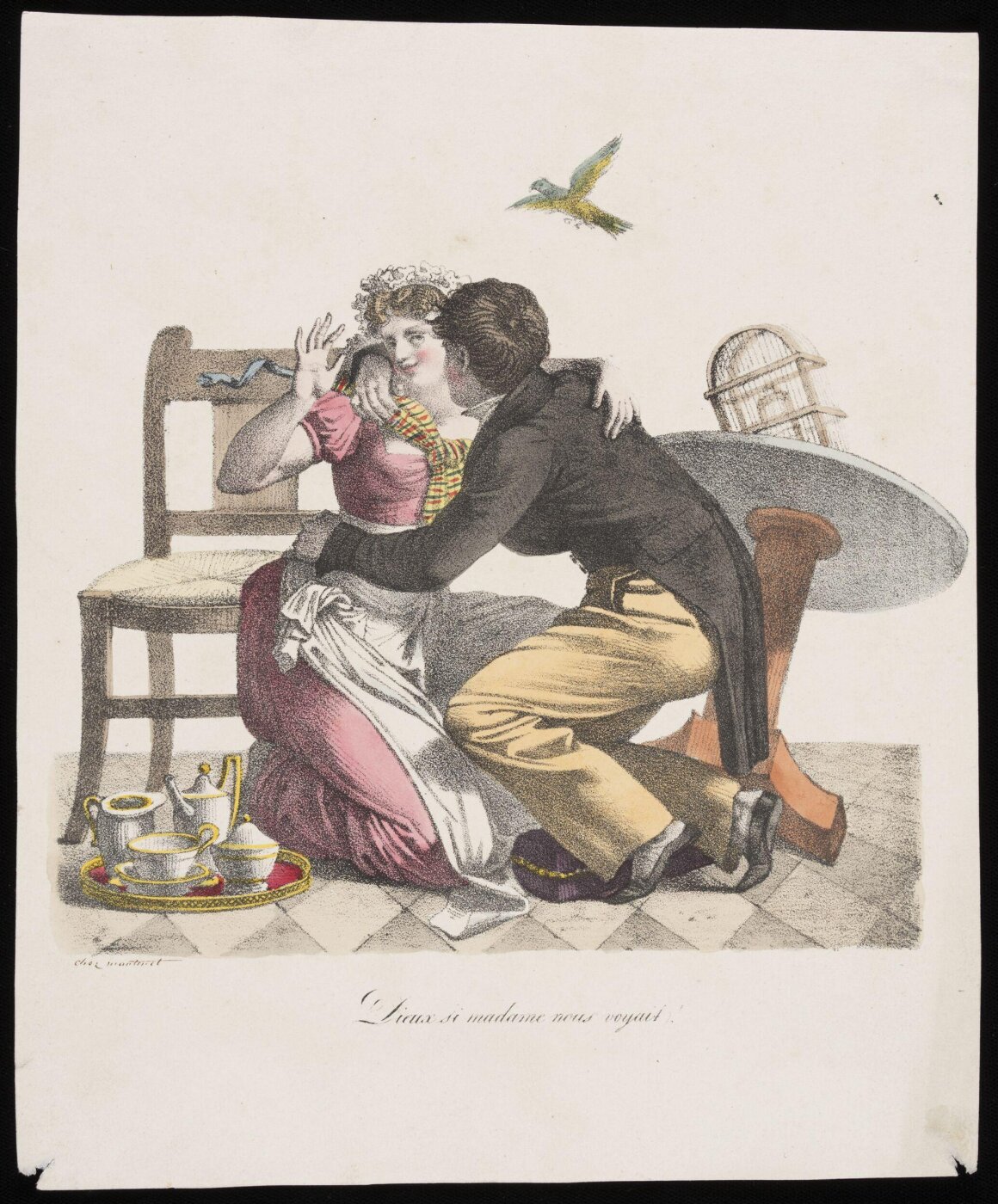 Unknown, Dieux si madame nous voyait!