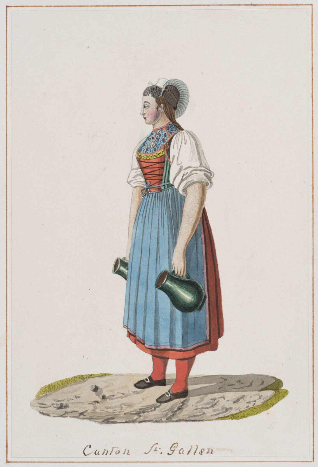 Drawing, David Alois Schmid, 1821