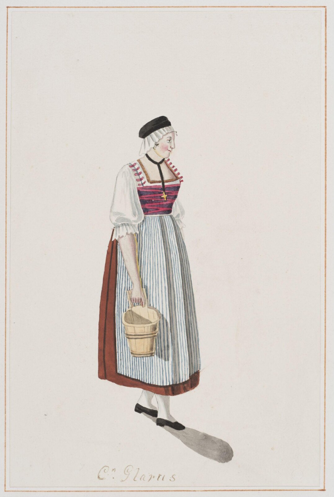 Drawing, David Alois Schmid, 1821