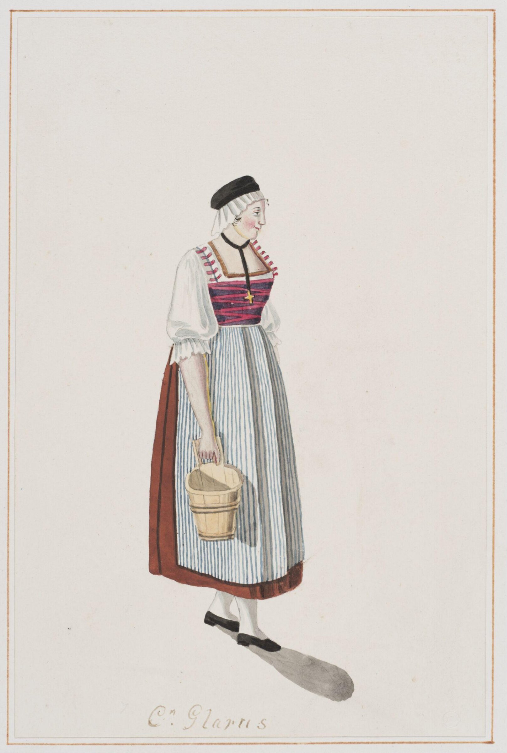 Drawing, David Alois Schmid, 1821