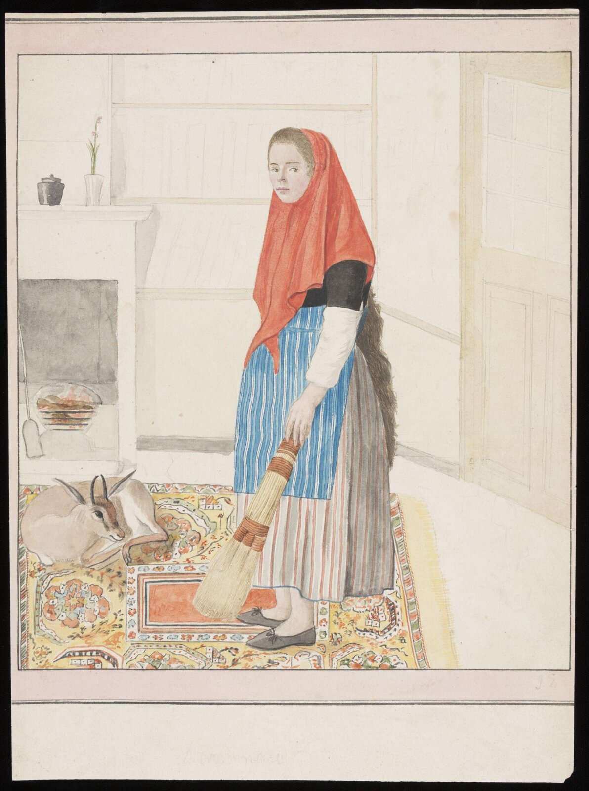 Watercolour drawing, John Edwards, 1800-50