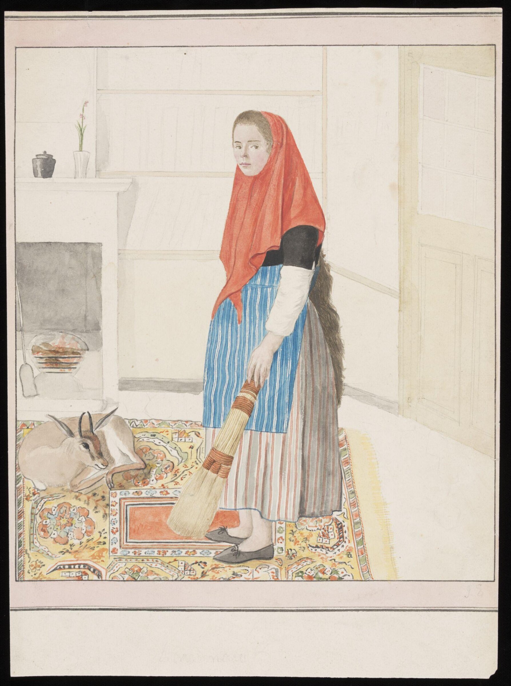 Watercolour drawing, John Edwards, 1800-50