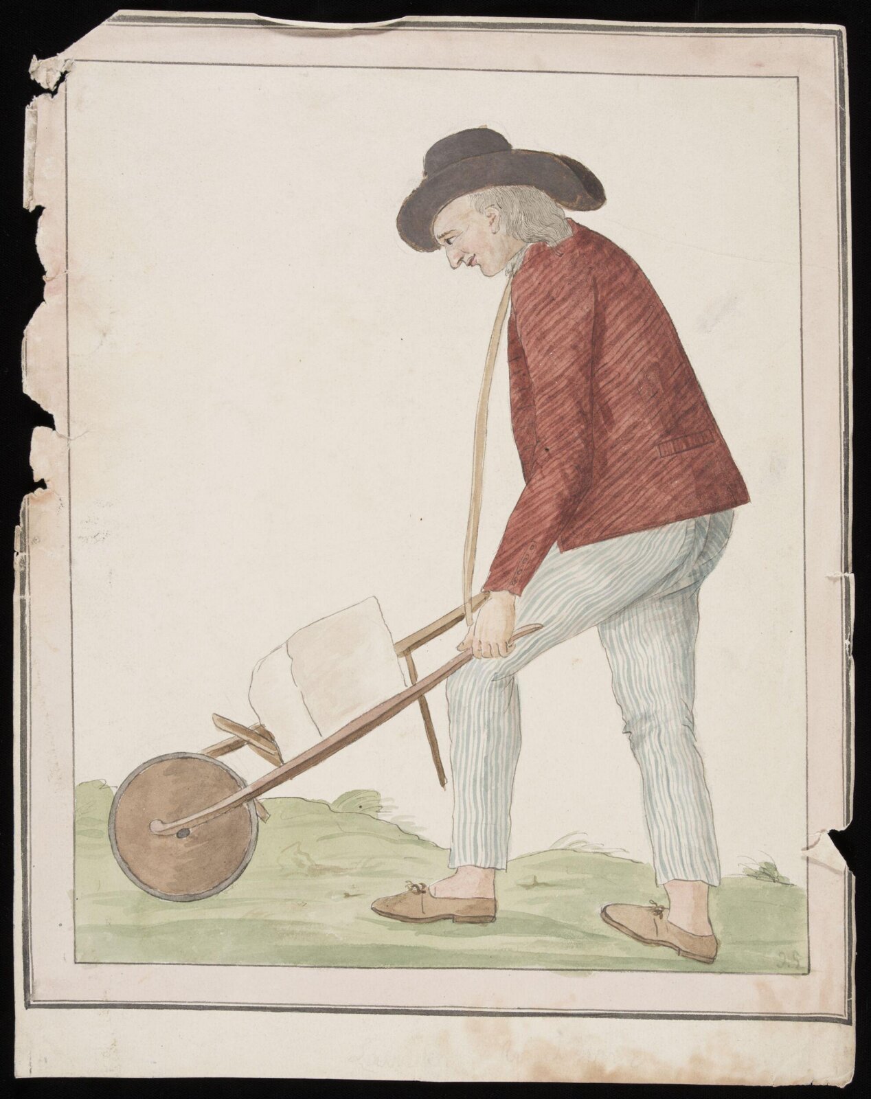 Watercolour drawing, John Edwards, 1800-50
