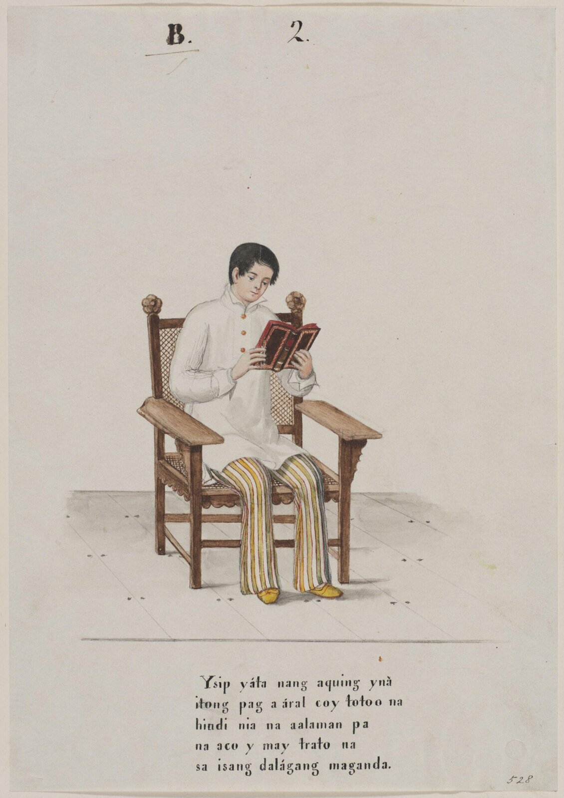 Watercolour, c. 1840s