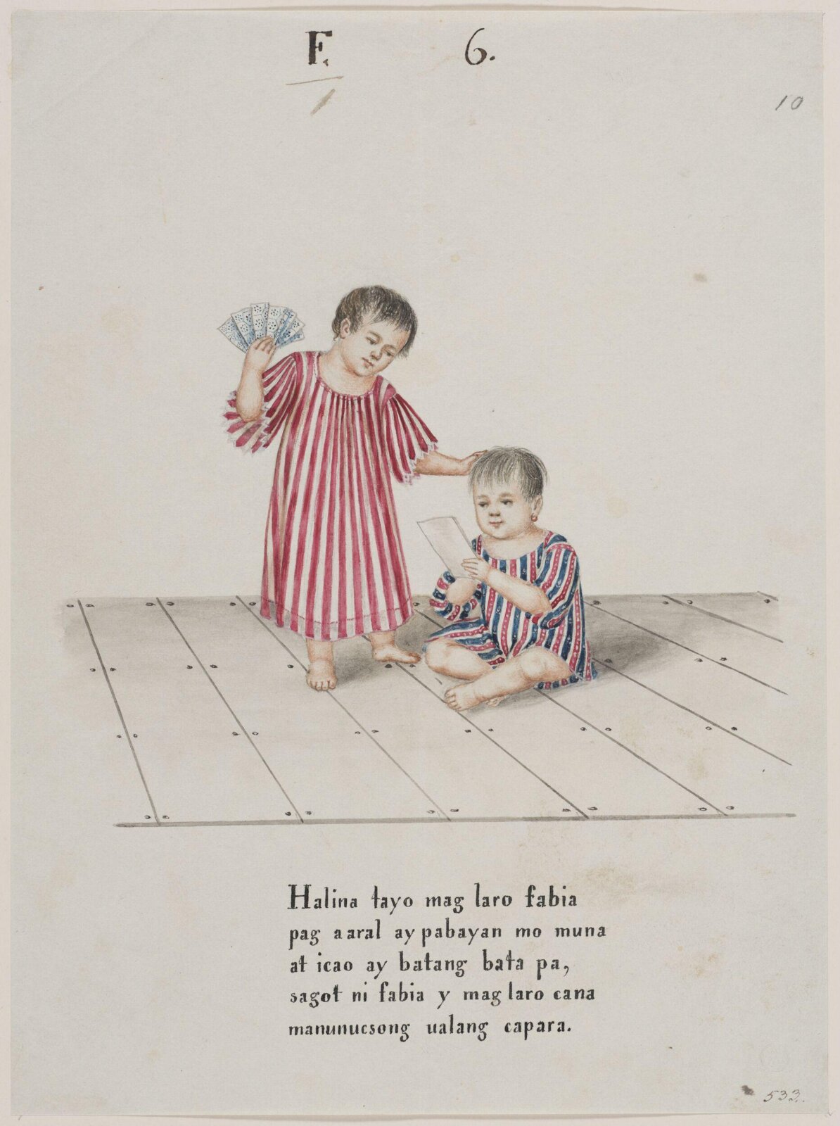 Watercolour, c. 1840s