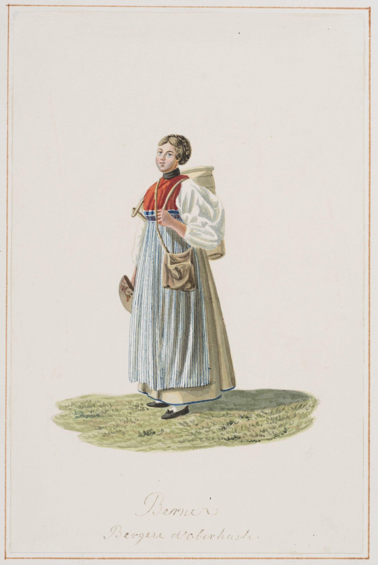 Drawing, David Alois Schmid, 1821