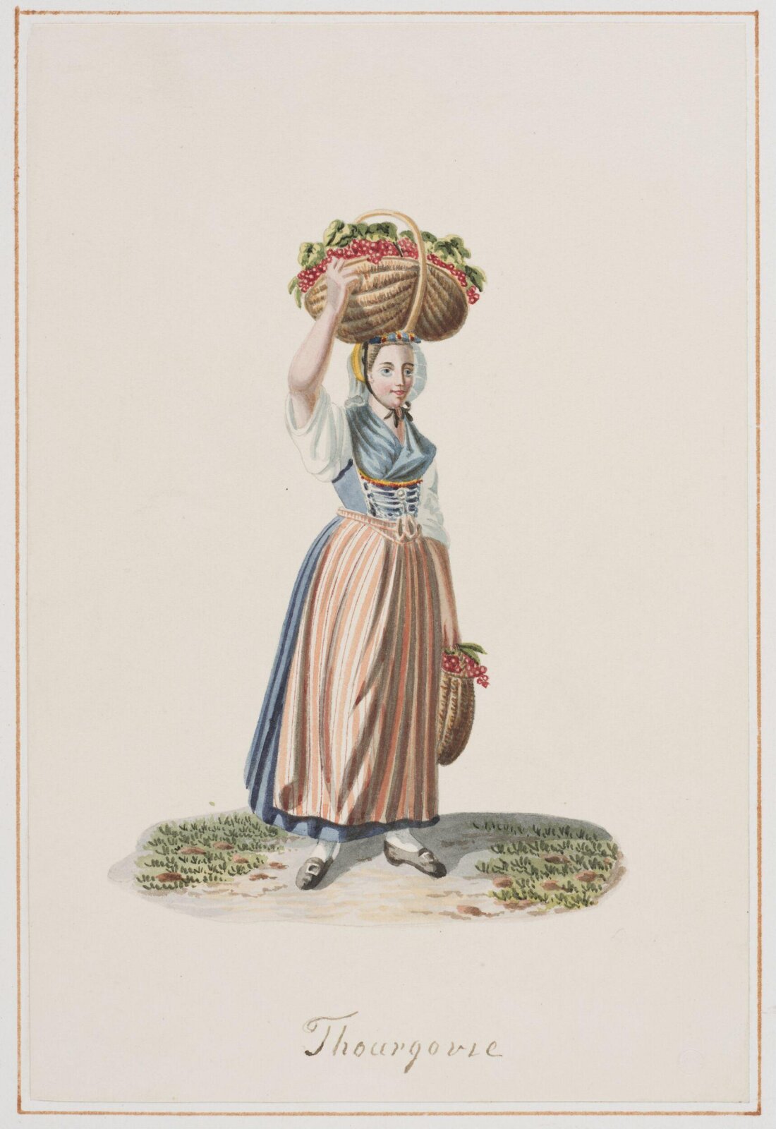 Drawing, David Alois Schmid, 1821