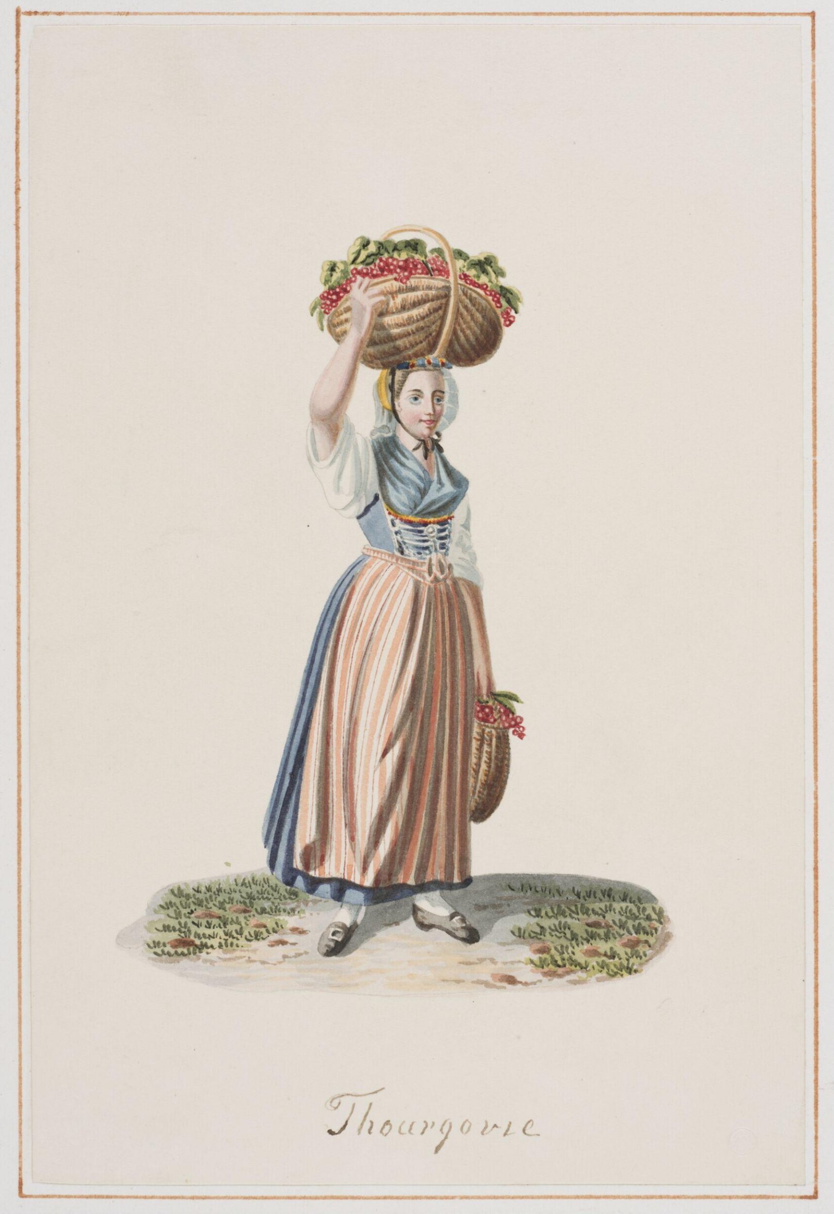 Drawing, David Alois Schmid, 1821