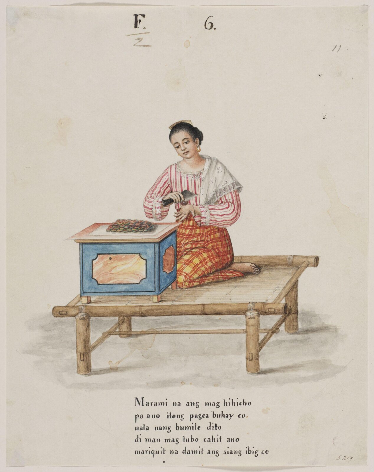 Watercolour, c. 1840s