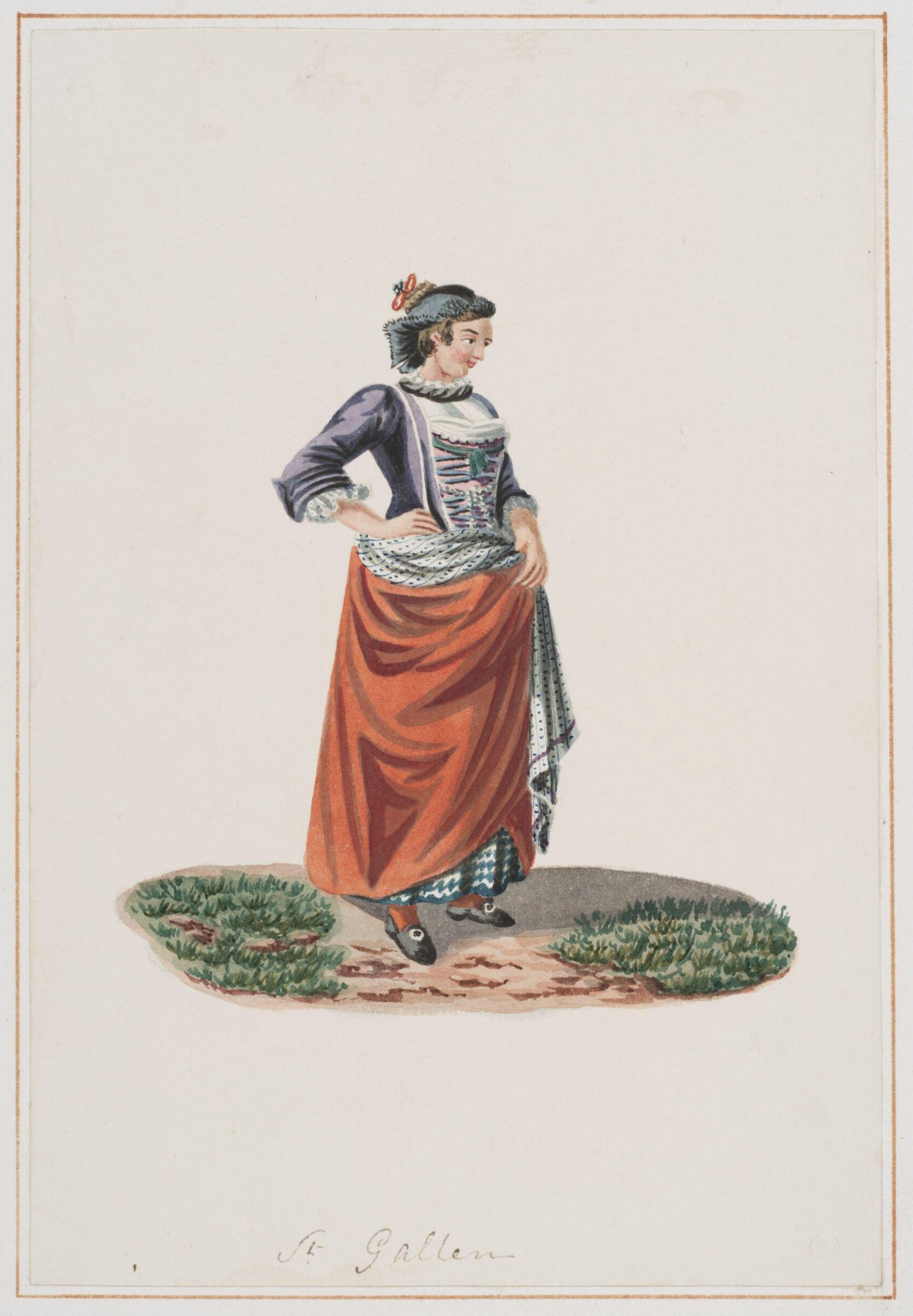 Drawing, David Alois Schmid, 1821