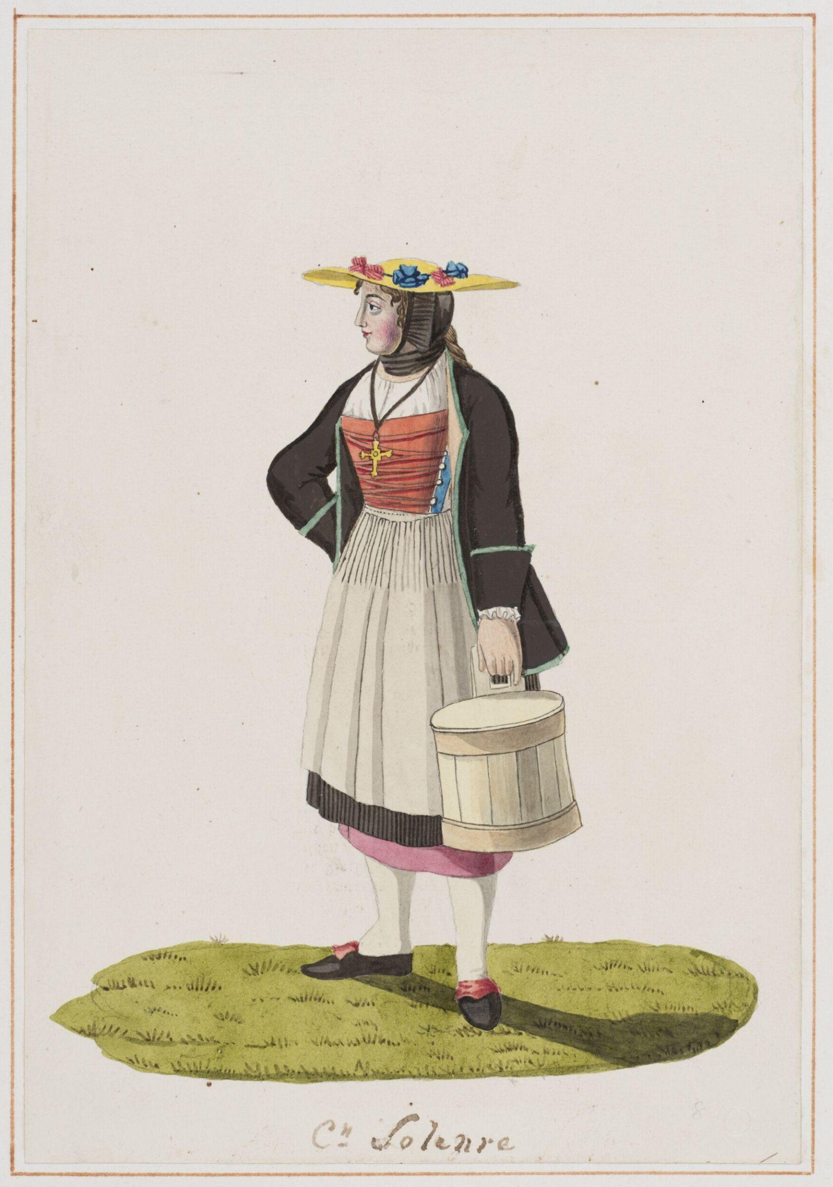 Drawing, David Alois Schmid, 1821