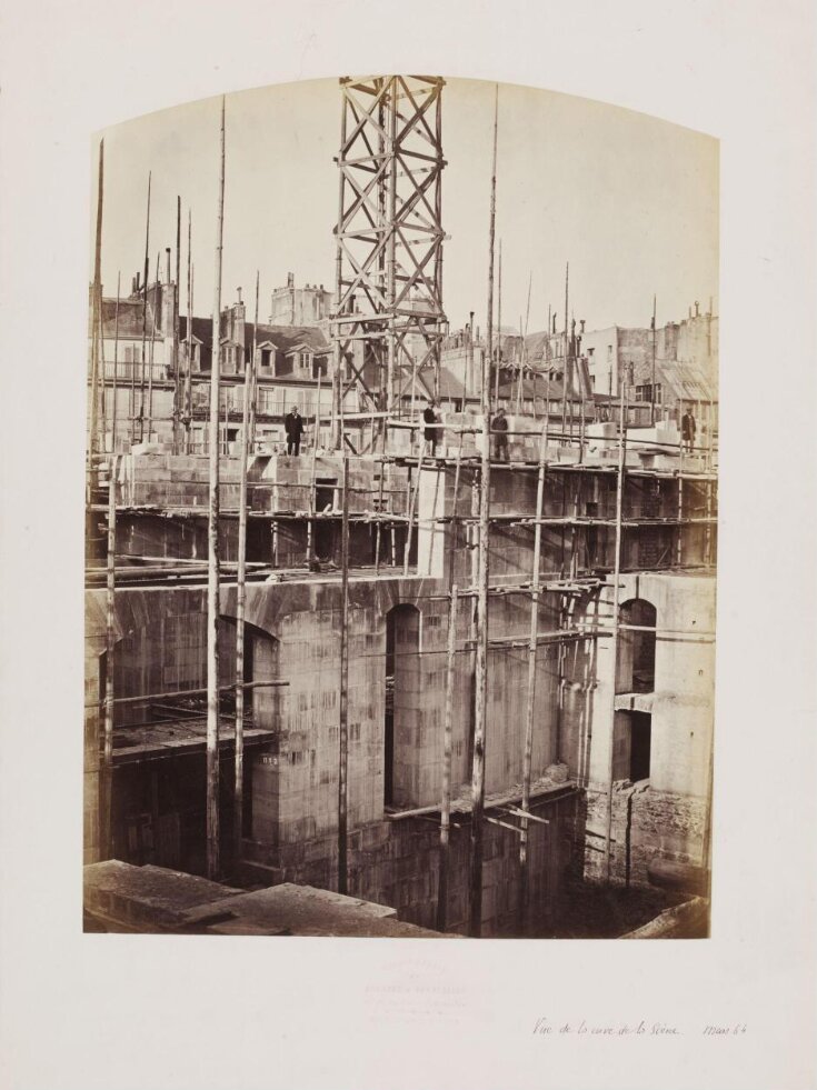 Vue de la cuve de la Scène, mars 1864 top image