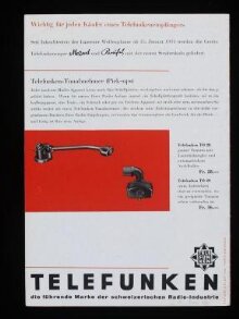 Telefunken Radio-Grammo Musikschranke thumbnail 1
