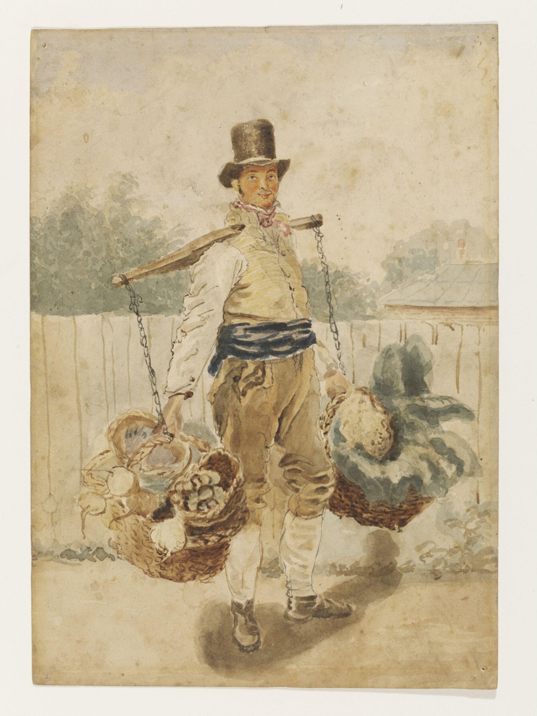 The Vegetable Man, William Henry Hunt, ca. 1810-1860