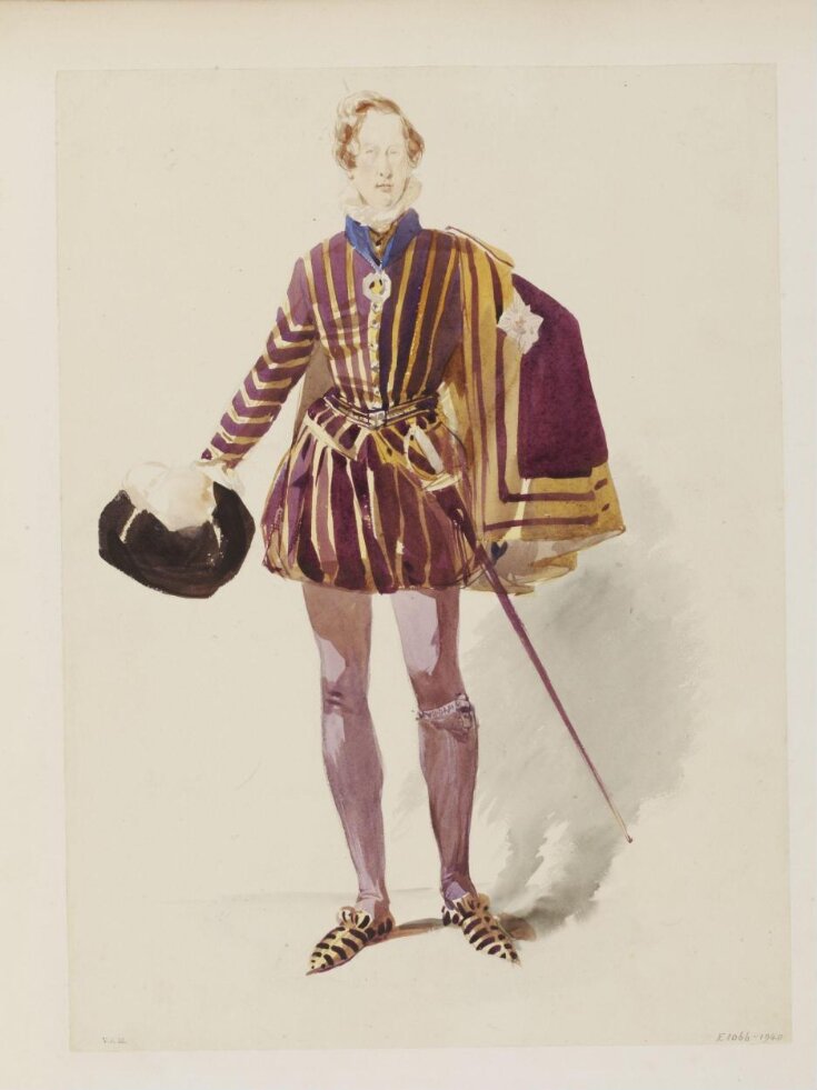 The Duke of Devonshire as an Elizabethan nobleman, c.1600 top image