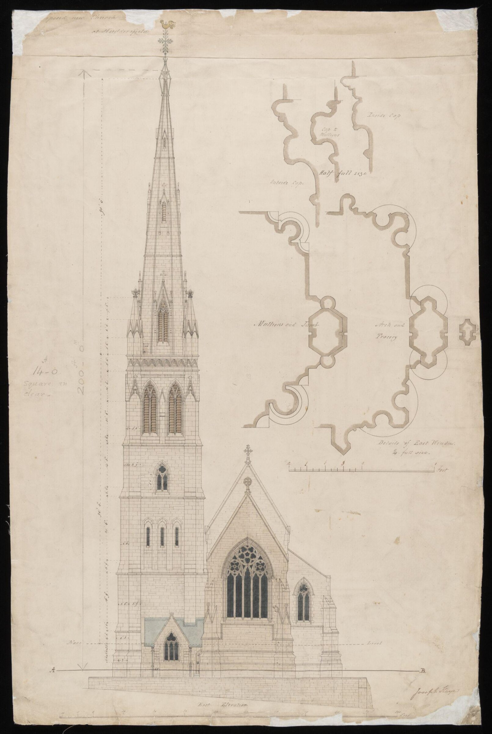 Drawing, William Butterfield