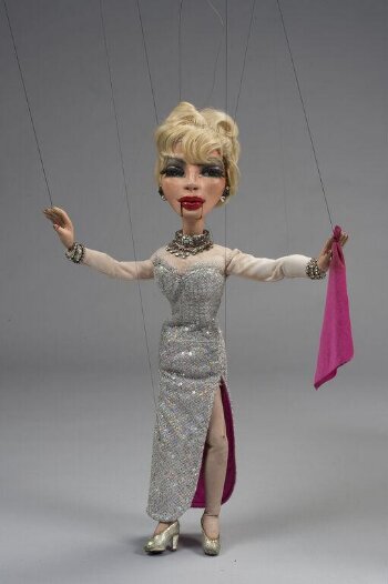 Marionette of Mlle. Zizi