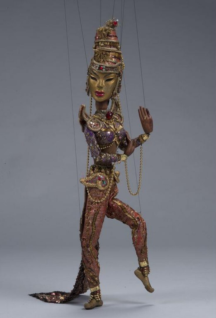 Marionette of a female Thai dancer top image