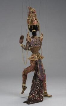Marionette of a female Thai dancer thumbnail 1
