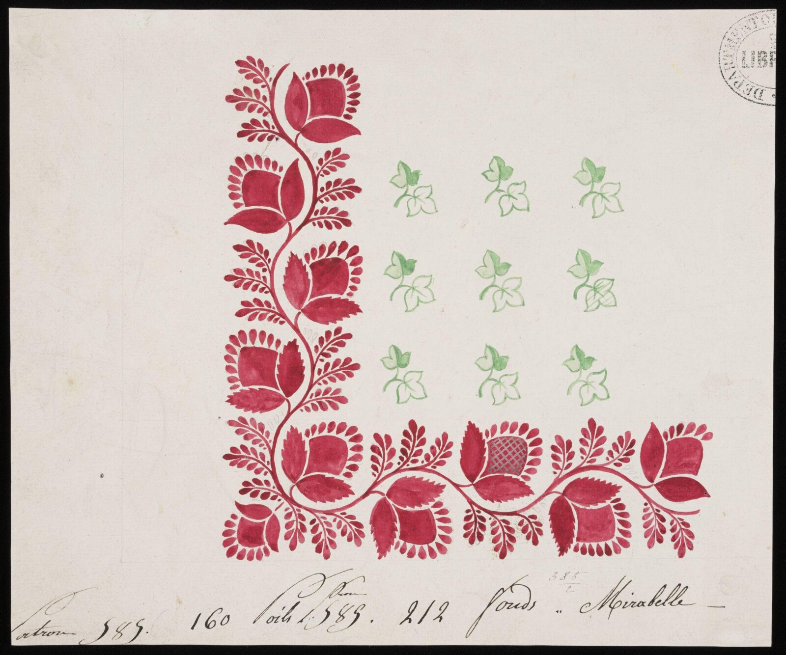 Drawing, c. 17th century - mid 19th century