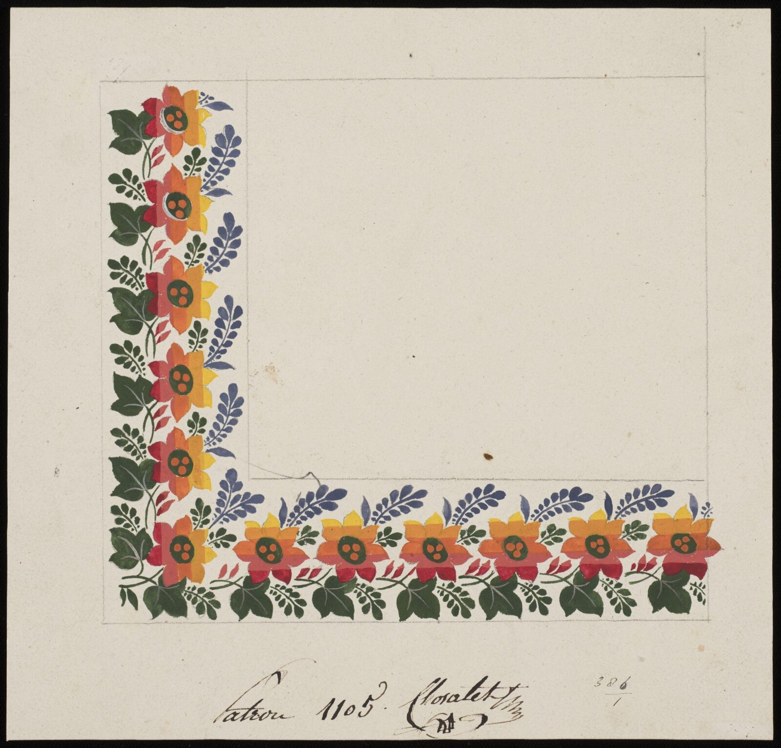 Drawing, c. 17th century - mid 19th century