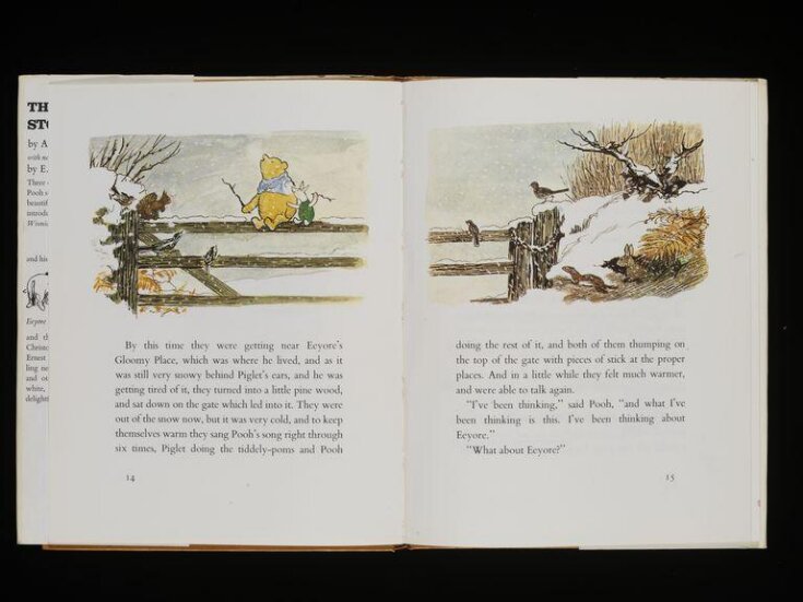 The Pooh story book top image
