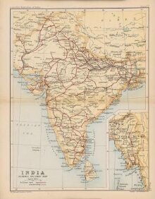 Constable's hand atlas of India / prepared under the direction of J.G. Bartholomew thumbnail 1