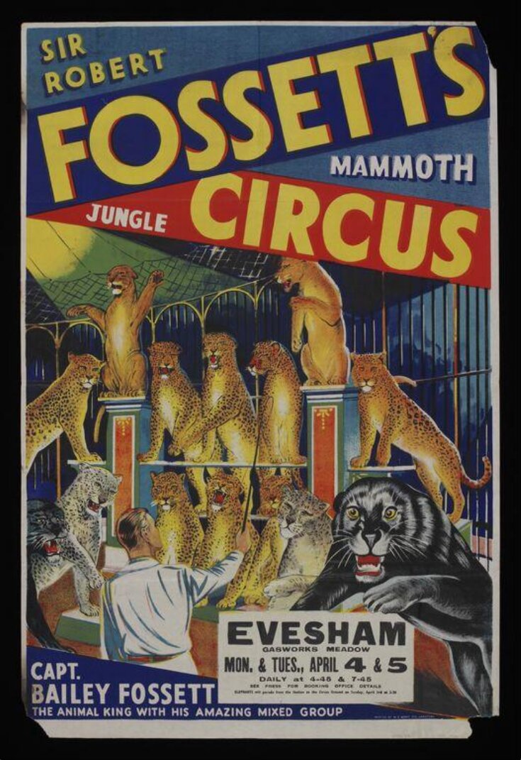 Sir Robert Fossett's Mammoth Jungle Circus top image