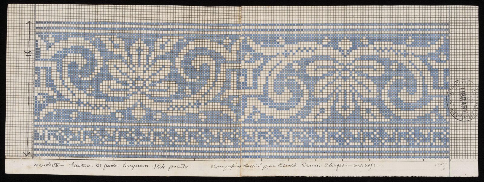 Drawing, Charles Ernest Clerget, November 1852