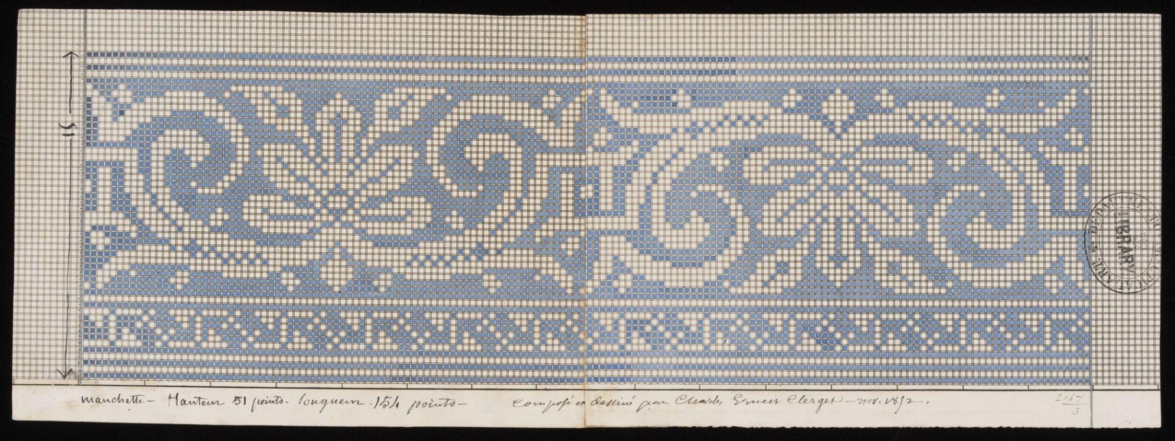 Drawing, Charles Ernest Clerget, November 1852