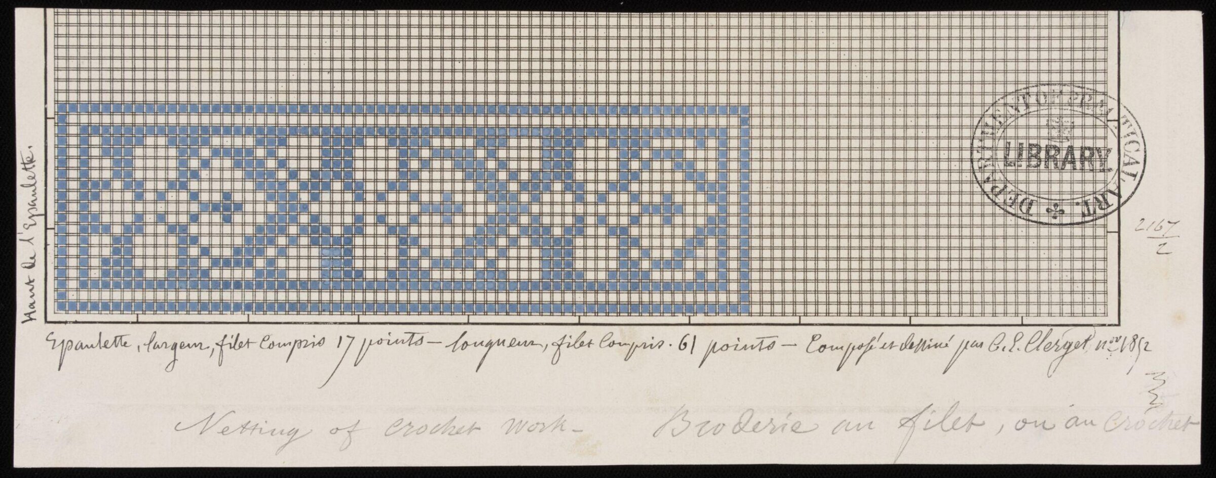Drawing, Charles Ernest Clerget, November 1852