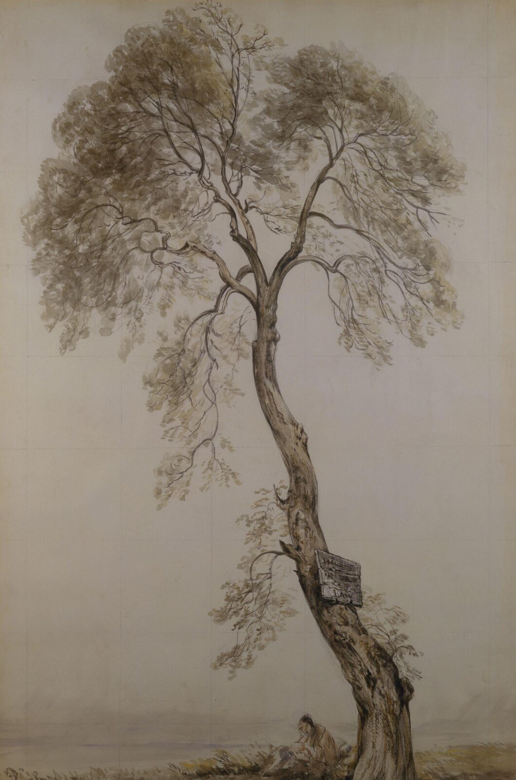 An ash tree, John Constable, ca. 1835