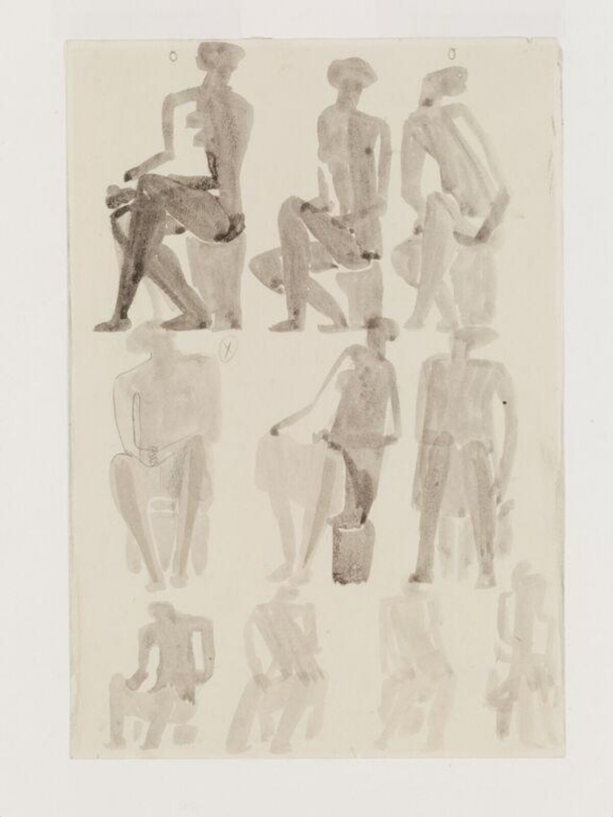 Seated Figures, Henry Moore, 1931