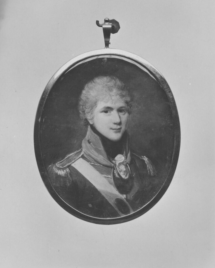 Portrait miniature of an officer top image