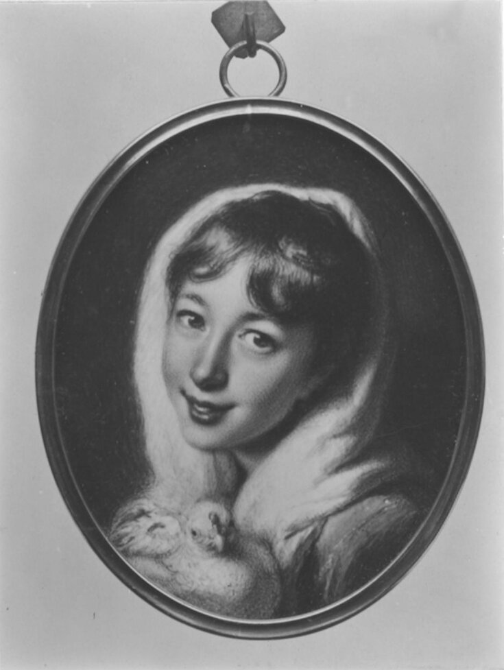 Portrait miniature of a girl  top image