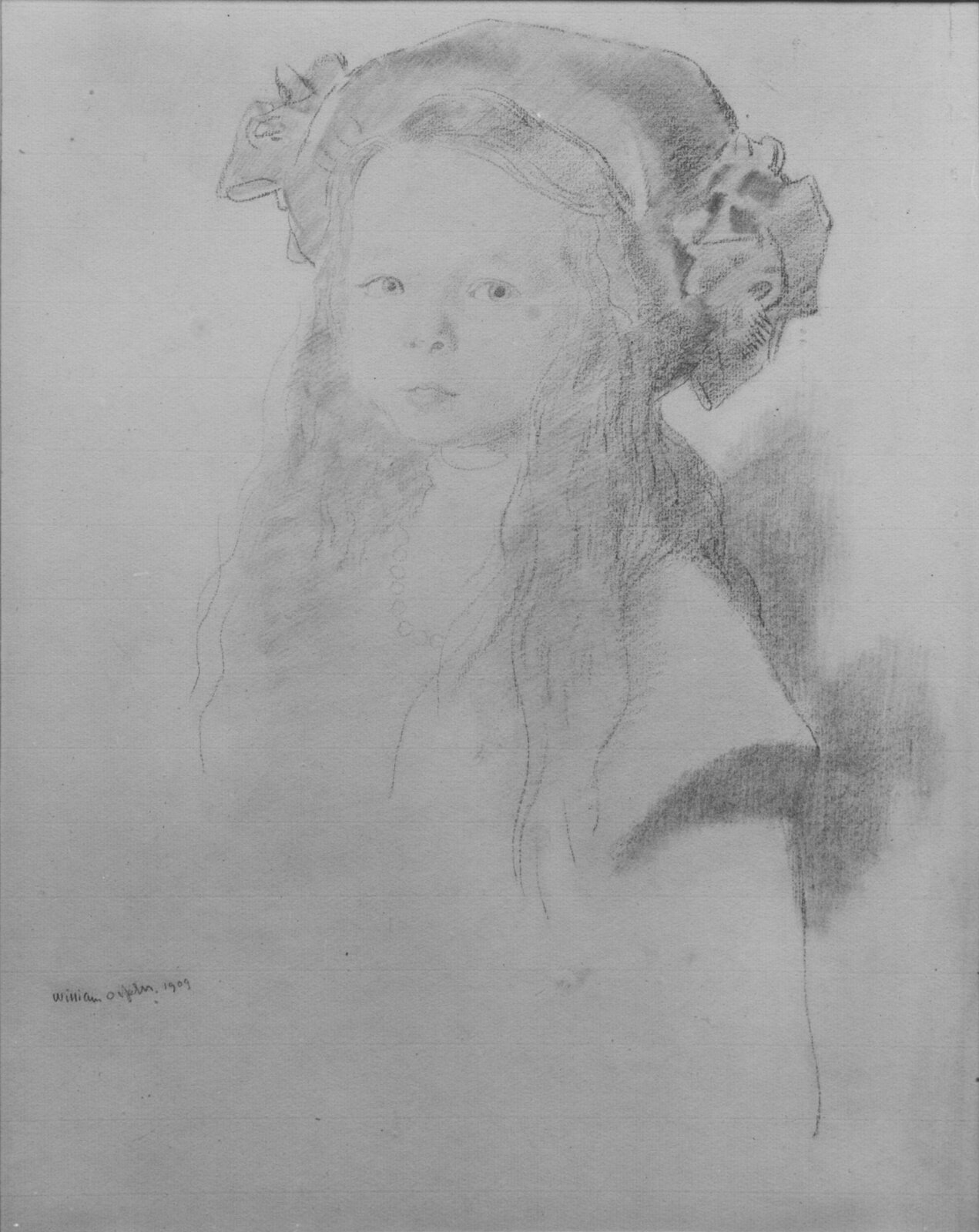 Little Miss Newnes, Orpen, 1909