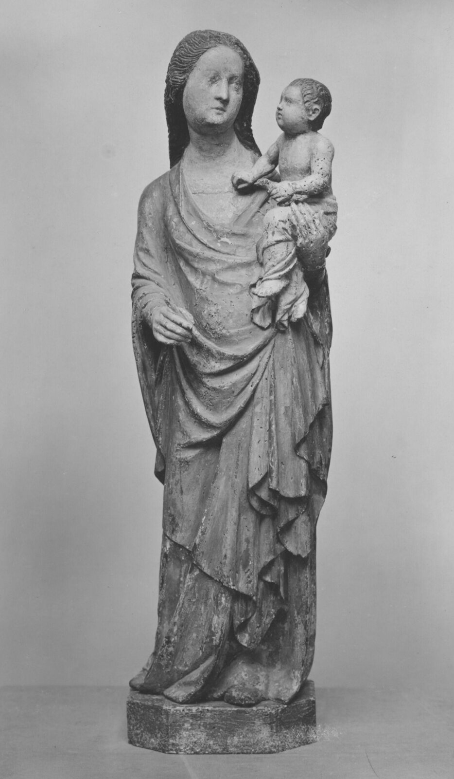 Statue, last quarter of the 14th century