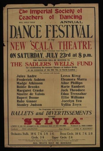 New Scala Theatre poster