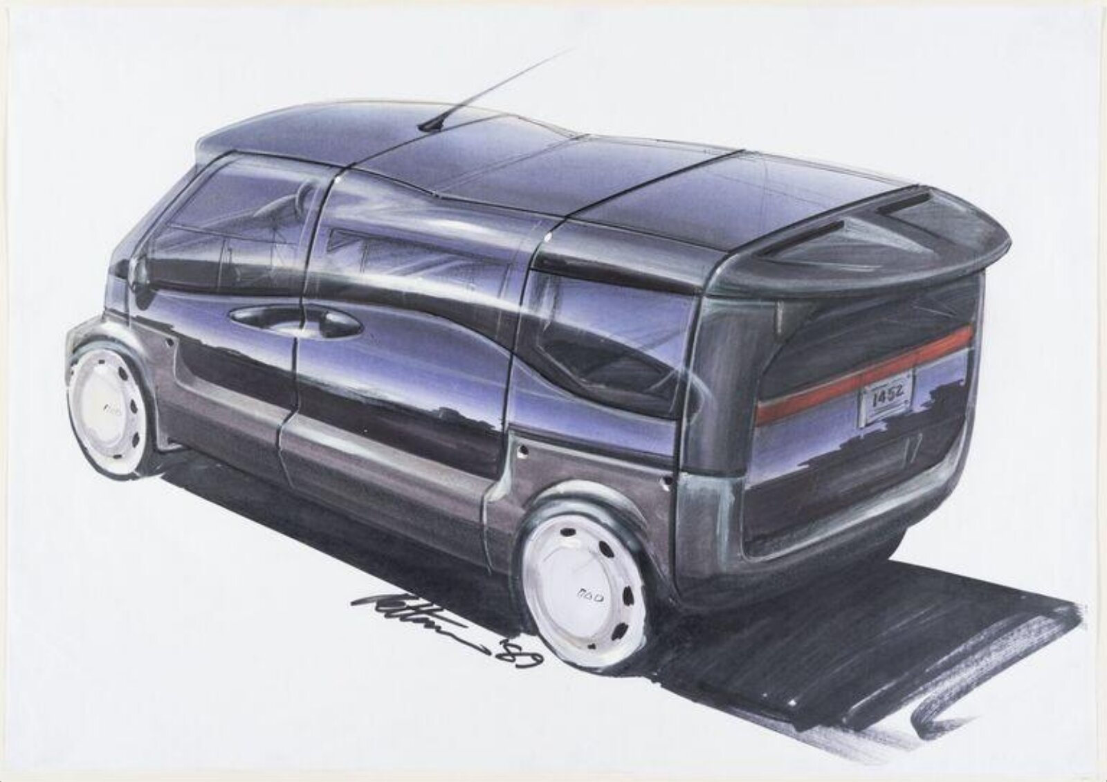 Car design, Tony Pettman, 1989