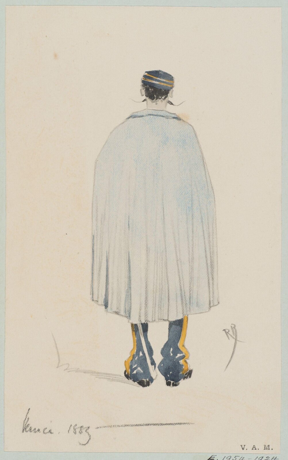 Drawing, Reginald Barratt, 1883-1885