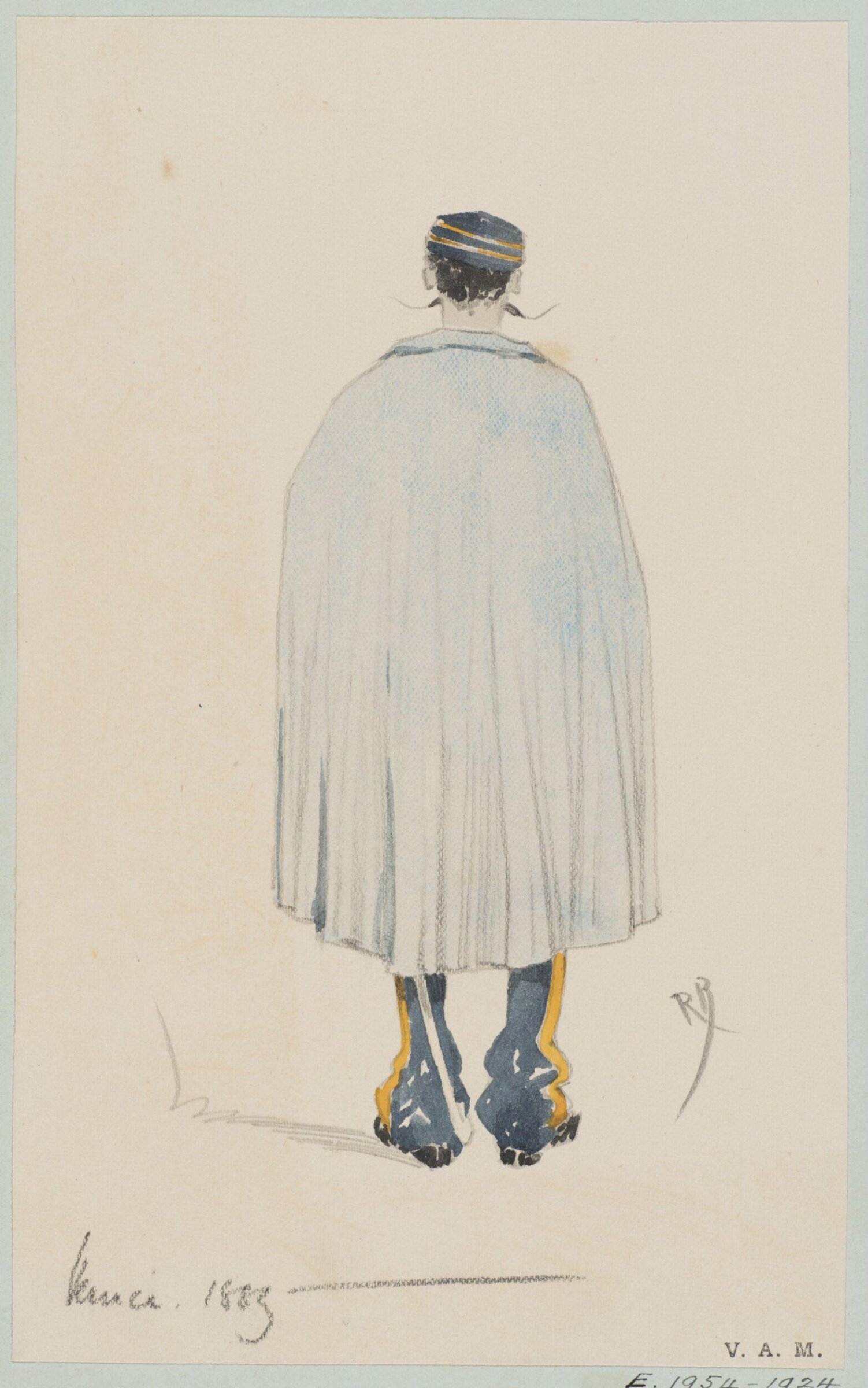 Drawing, Reginald Barratt, 1883-1885