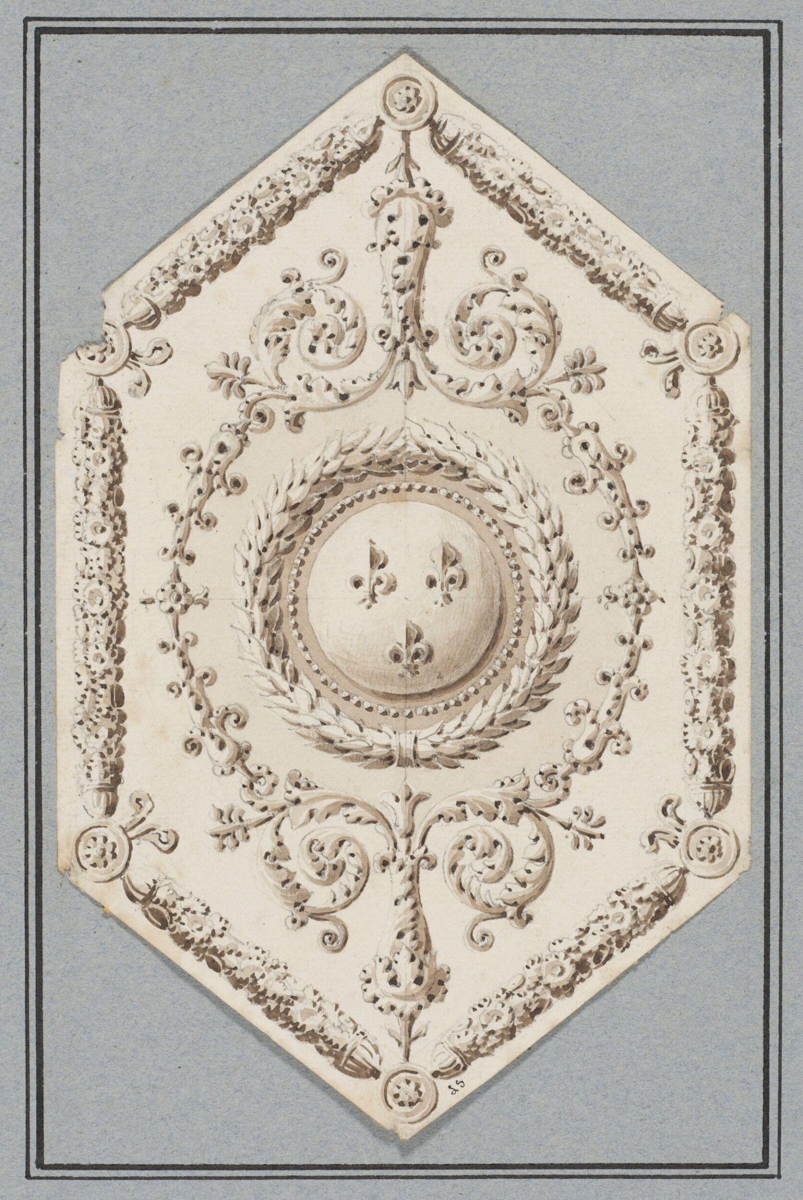 Drawing, Louis Saint-Ange-Demaisons, early 19th century