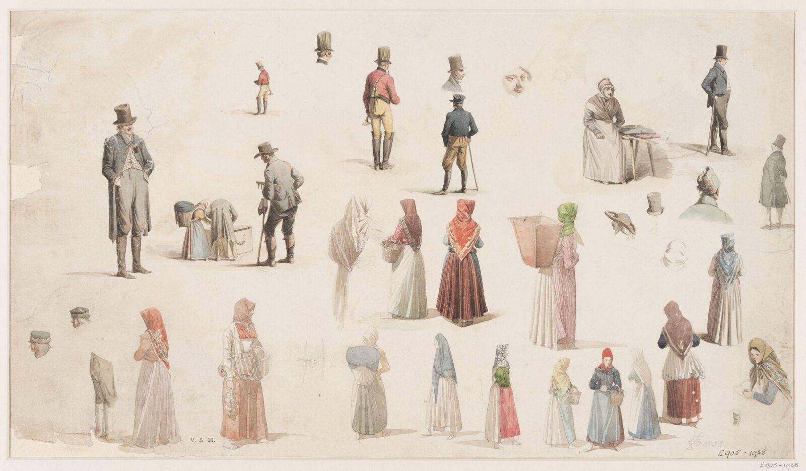 Drawing, 1835