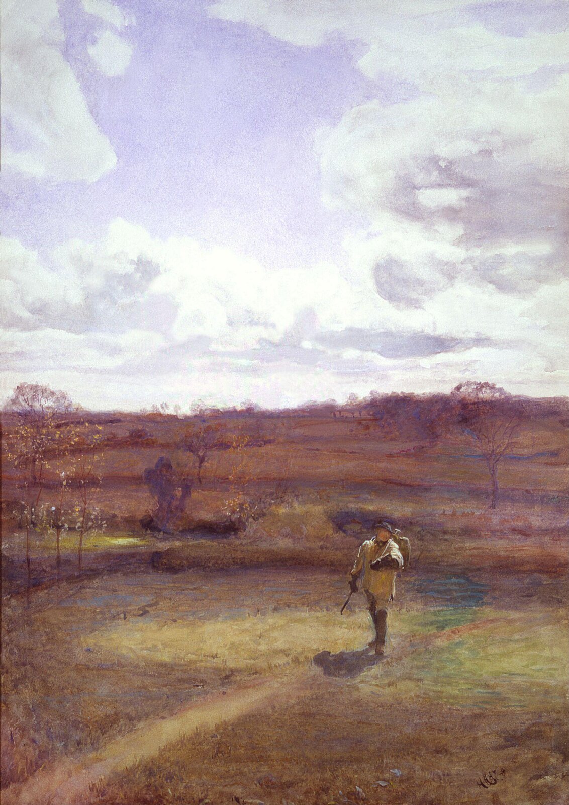 The Itinerant, Herkomer, 1887-1888