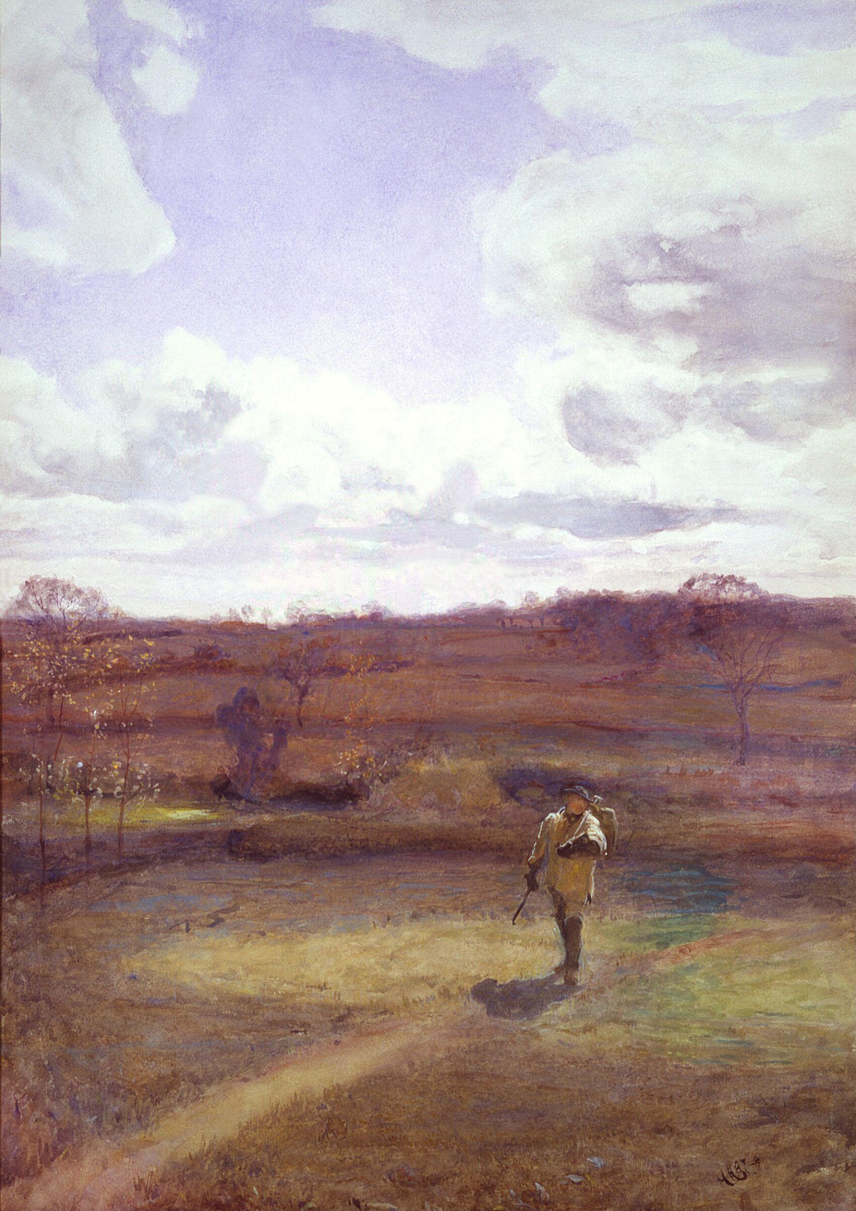 The Itinerant, Herkomer, 1887-1888