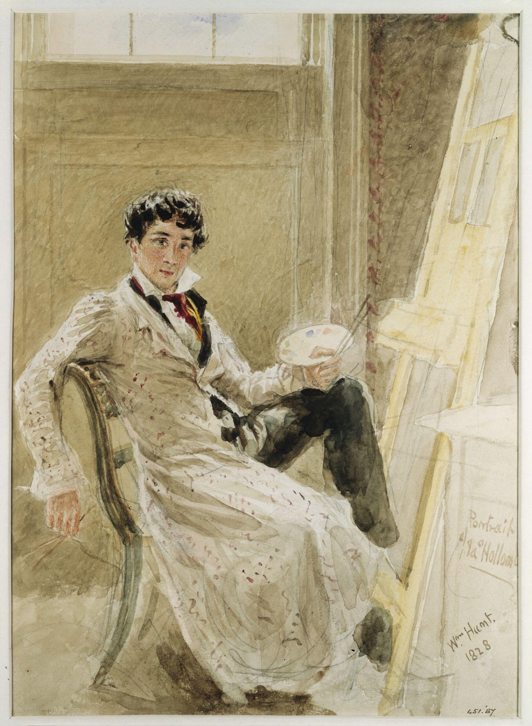 James Holland, Painter, William Henry Hunt, 1828