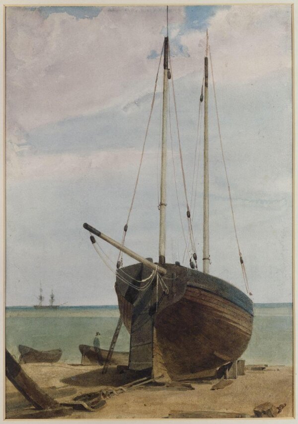 Deal Lugger and Boats | Francia, François Louis Thomas | V&A Explore ...